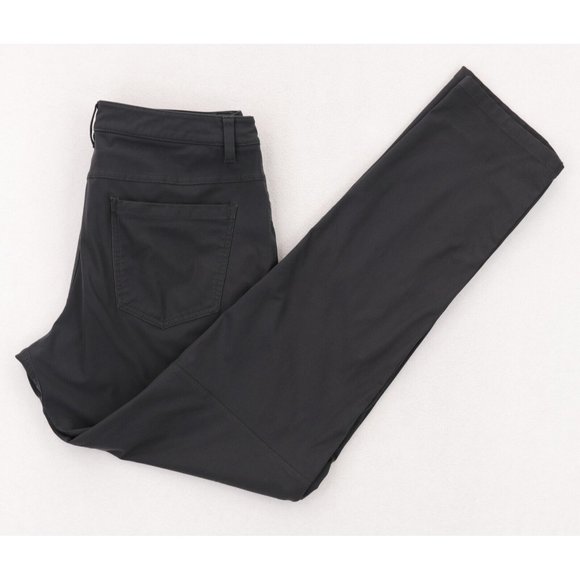 Lululemon ABC Classic-Fit Pants Men's 31 X 32 Gray 5 Pocket Warpstreme Polyester - Picture 1 of 7